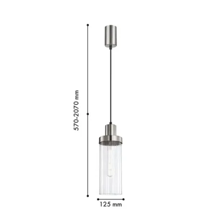 Подвес Hatt 4363-1P, 1*E27*40W. ТМ F-Promo