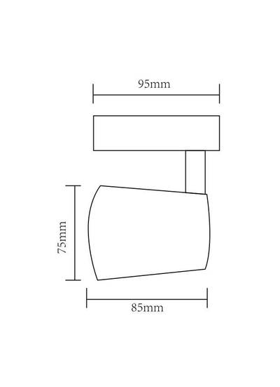 Трековый светильник Arte Lamp ATILLO A2315PL-1BK, LED