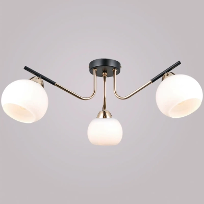 IL0713-3CSQ-24 BK FGD LIBRA светильник потолочный ILLUMICO, E27х3