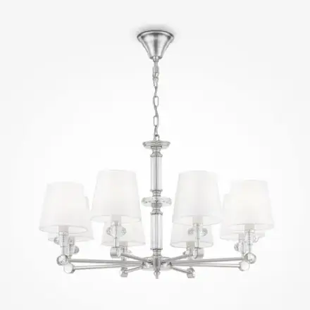 Люстра Riverside E14х8, MOD018PL-08CH. TM Maytoni
