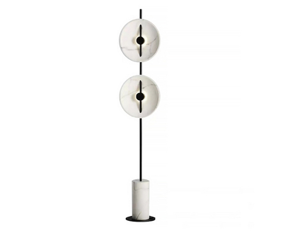 08451-2F,19(01) Торшер Велси черный/белый d32 h165 Led 2*6W (3000K) (комплект состоит из 2х коробок)