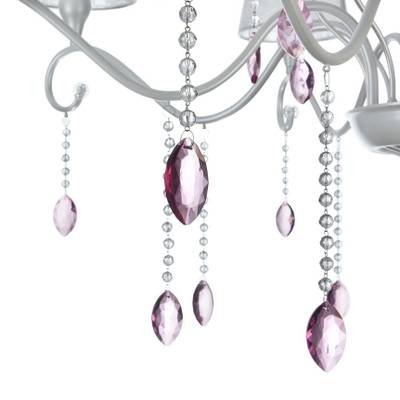 Люстра Adelaide FR2306-PL-08-W, E14х8. TM Maytoni