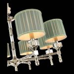 SL1121.103.08 Люстра подвесная ST-Luce Никель/Оливковый E14 8*40W