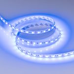 Светодиодная лента RT-B60-10mm 12V Blue (14.4 W/m, IP20, 5060, 5m) (Arlight, Открытый)