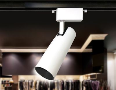 Трековый однофазный светодиодный светильник GL5851 WH/BK белый/черный LED 10W 4200K 24°