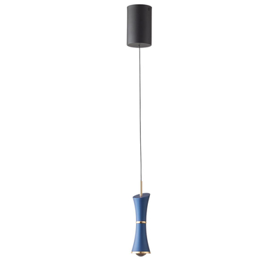 5697/7L LEDIO LN23 000 синий Подвес LED 7W 3000K 420Лм 220V LASSE
