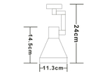 Трековый светильник Arte Lamp NIDO A5108PL-1BK, 1хE27
