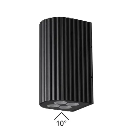 7127/14WL NATURE ODL25 681 светильник черный/металл IP54 LED 15W 10° 220-240V GLENN