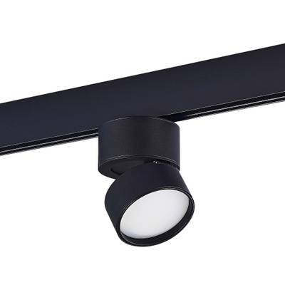 ST809.446.09 Магнитный трековый светильник Черный LED 1*9W 4000K 600Lm Ra&gt;90 120° IP20 D85xH126 48VV