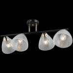 IL0739-4CSQ-24 BK FGD ARIES светильник потолочный ILLUMICO, E27х4