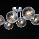 IL0701-8CSQ-24 CR ARIES светильник потолочный ILLUMICO, E14х8