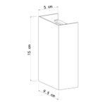 Фасадный светильник Arte Lamp ALGOL A5640AL-2BK, 2хLED