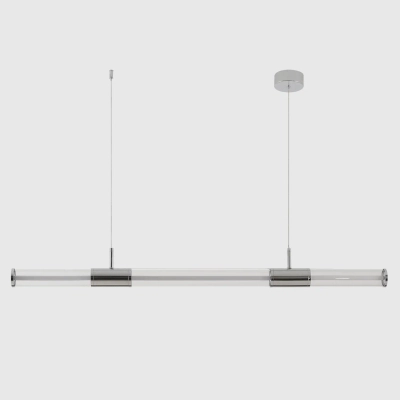 Светильник подвесной Crystal Lux LINEUP SP24W LED CHROME 3761/224