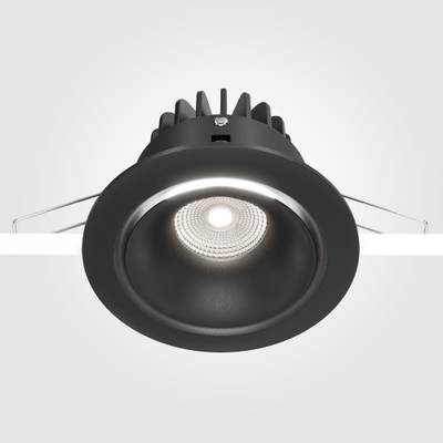 Встраиваемый светильник Yin 4000K 1x12Вт 60°, DL031-L12W4K-B. TM Maytoni