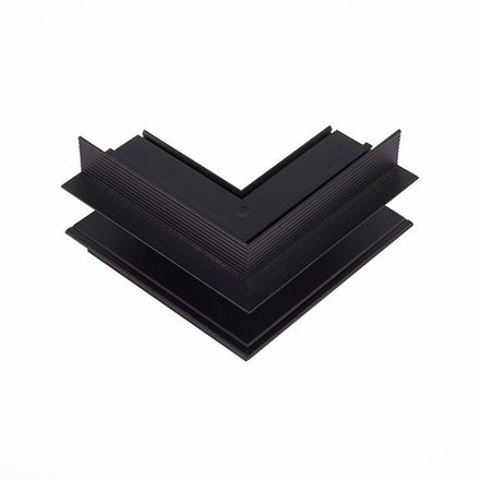 ST007.459.12 Внешний угол-соединитель для встраиваемого магнитного шинопровода под ГКЛ 12мм ST-Luce Черный