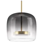 804018 Люстра CUPOLA LED 1х18W 900LM ЗОЛОТО/ДЫМЧАТЫЙ 3000K Lightstar