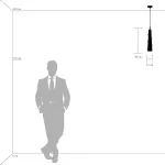 804310 Подвес PETALO 1х40W E14 ХРОМ/БЕЛЫЙ Lightstar