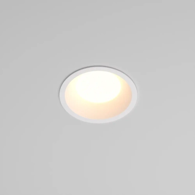 Встраиваемый светильник Окно / Okno 10 Вт 2.7-3-4 К 100° IP44 с переключателем цветовой температуры, DL055-10W2.7-3-4K-W. TM Maytoni