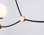 Подвесной светильник TR2568/3 BK/SB черный/бронза E27/3 max 60W 1130*150*540