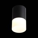 ST100.402.05 Светильник потолочный Черный LED 1*5W 3000K 390Lm Ra&gt;80 120° D64xH110 170-240VV