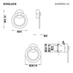 SLE500551-01 Бра Белый/Белый LED 1*14W 3000K/4000K/6000K