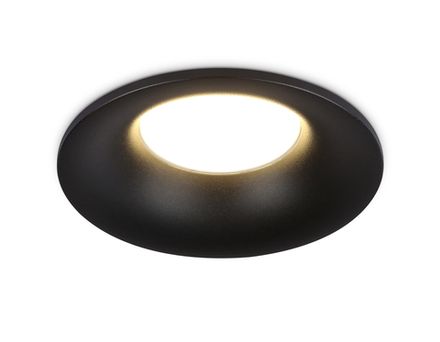 Светильник встраиваемый TN102809 BK черный GU5.3 D90*35