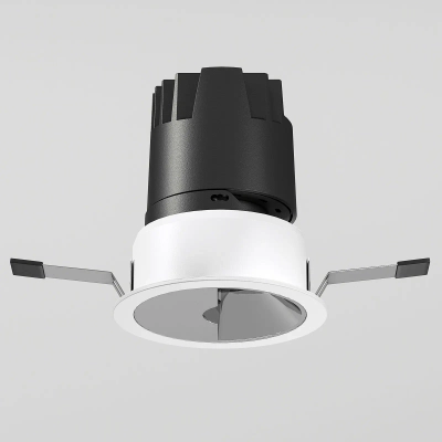 Потолочный светодиодный светильник Inline 10W 4000K белый/хром 25090/LED