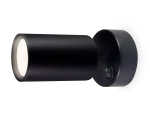 Накладной поворотный спот с выключателем TA1292 BK черный GU10 max 12W 87*55*138