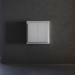 VLS000316 Клавиши для выключателя/переключателя двухклавишного, S70 (серый). (ТМ Maytoni)