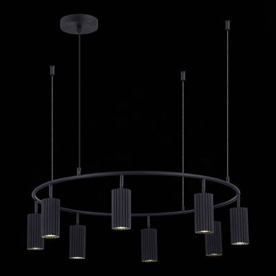 SL1213.403.08 Светильник подвесной ST-Luce Черный/Черный GU10 8*5W 4000K