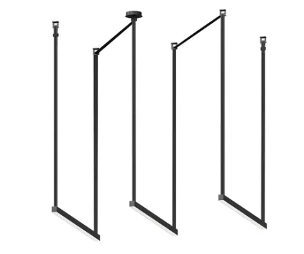 Комплект ременной трековой системы Сатори черный Led 3*30W (4000K)