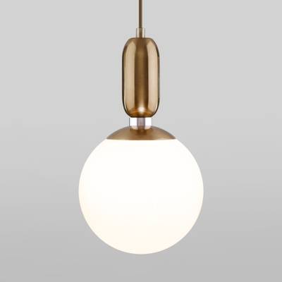 Подвесной светильник со стеклянным плафоном 50197/1 латунь, E27х1