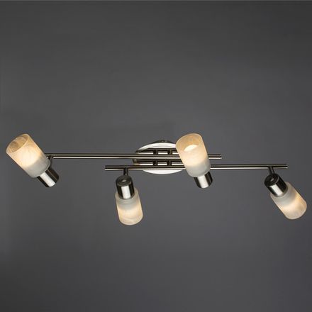 Спот Arte Lamp CAVALLETTA A4510PL-4SS, 4хE14