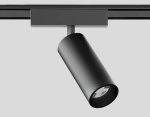 Светильник светодиодный трековый для шинопровода Magnetic Ultra Slim GV1522 BK черный IP20 18W 4200K 48V 24° D55*185