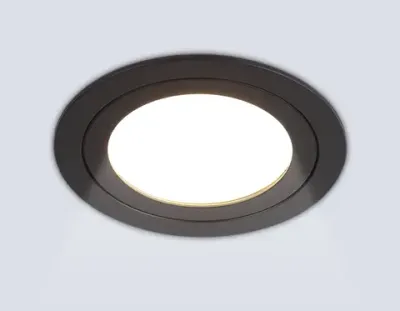Светильник встраиваемый TN51823 BK черный GX53 max 15W D110*39