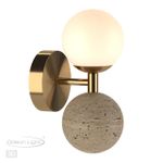 6625/6WL MIDCENT ODL25 221 Настенный светильник под латунь/металл/стекло/камень IP20 LED 1*6W 3000K 220V LOLLA