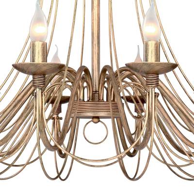 Подвесная люстра Chateau 2163-12P, 12*E14*40W. ТМ F-Promo