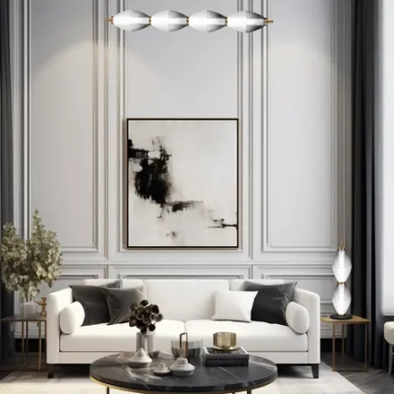 SL6130.403.24 Светильник подвесной ST-Luce Черный/Белый, Дымчатый LED 1*28W 3000K