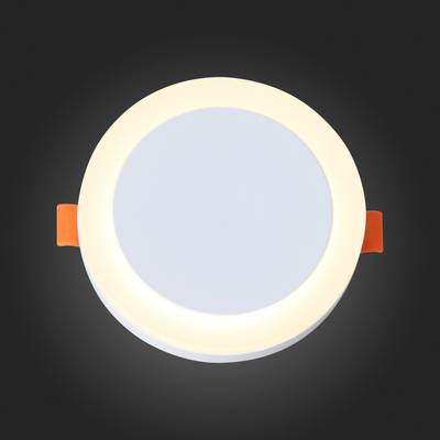 ST104.502.06 Светильник потолочный Белый LED 1*6W 3000K 468Lm Ra&gt;80 120° IP20 D110xH20 170-240V