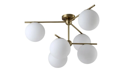 Люстра Crystal Lux FELIZ SP-PL6 BRONZE/WHITE 0611/306