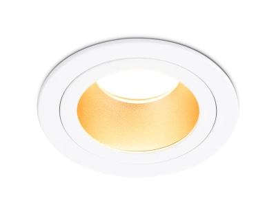 Светильник встраиваемый TN102823 WH/GD белый/золото GU5.3 D92*50
