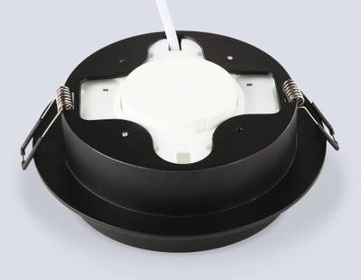 Светильник встраиваемый TU5210 BK черный IP20 GX70 D150*52