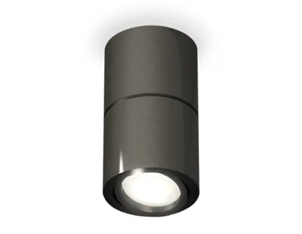Комплект накладного поворотного светильника XS7403060 DCH/PBK черный хром/черный полированное MR16 GU5.3 (C7403, A2071, C7403, N7002)