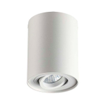 3564/1C HIGHTECH ODL18 000 белый Потолочный накладной светильник IP20 GU10 1*50W 220V PILLARON