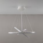 Citilux Электрон Смарт CL710A104S Умная люстра подвесная Белая