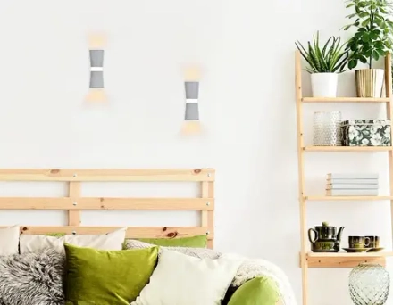 Настенный светодиодный светильник FW195 WH/S белый/песок LED 3000K 12W 70*200*100