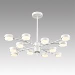 8265/12 COMFI LN26 металл, белый Люстра GX53 LED 12*7W 220V TORINA