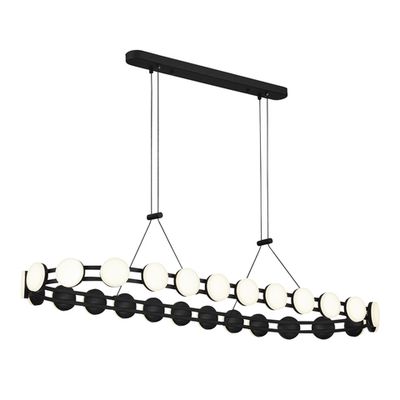 SL6610.403.26 Светильник подвесной ST-Luce черный/белый LED 1*50W 4000K