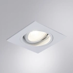 Точечный встраиваемый светильник Arte Lamp TARF A2178PL-1WH, 1хGU10