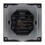 Панель SMART-P22-RGBW-G-IN Black (12-24V, 4x3A, Sens, 2.4G) (Arlight, IP20 Пластик, 5 лет)